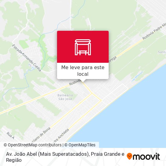 Av. João Abel (Mais Superatacados) mapa