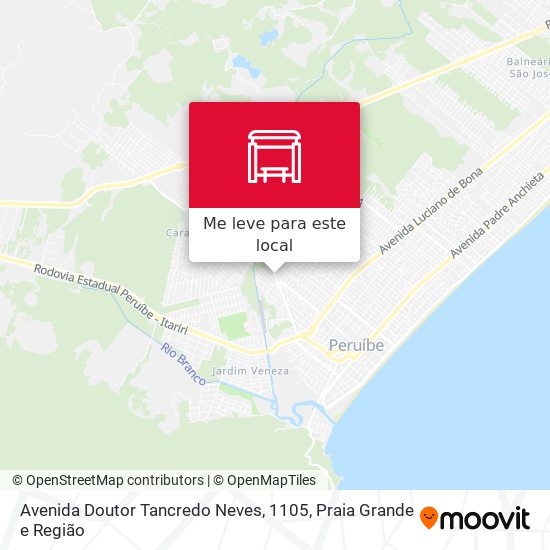 Avenida Doutor Tancredo Neves, 1105 mapa