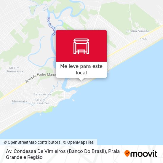Av. Condessa De Vimieiros (Banco Do Brasil) mapa