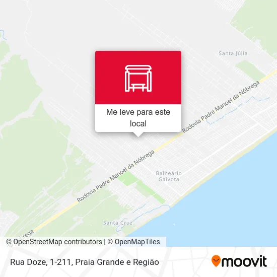 Rua Doze, 1-211 mapa