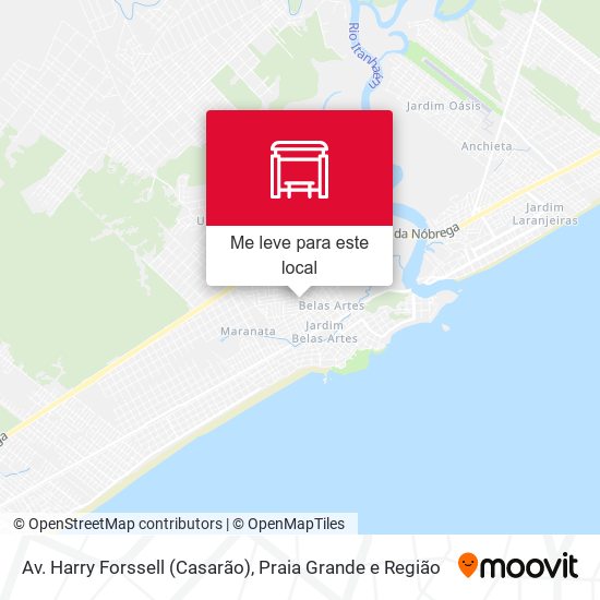 Av. Harry Forssell (Casarão) mapa