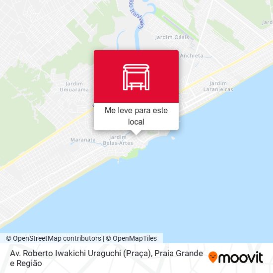 Av. Roberto Iwakichi Uraguchi (Praça) mapa