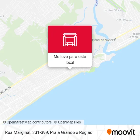 Rua Marginal, 331-399 mapa