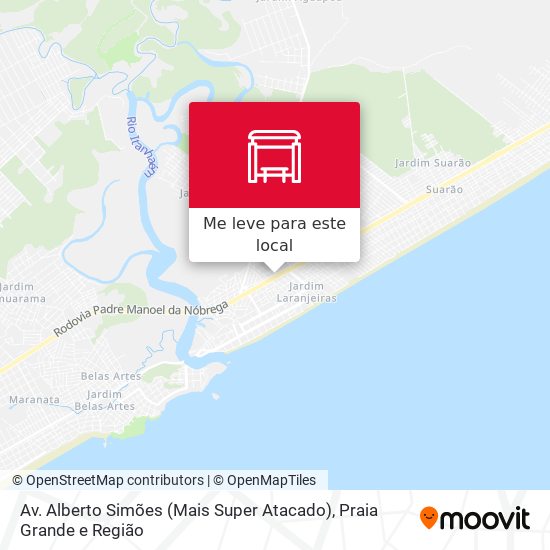 Av. Alberto Simões (Mais Super Atacado) mapa
