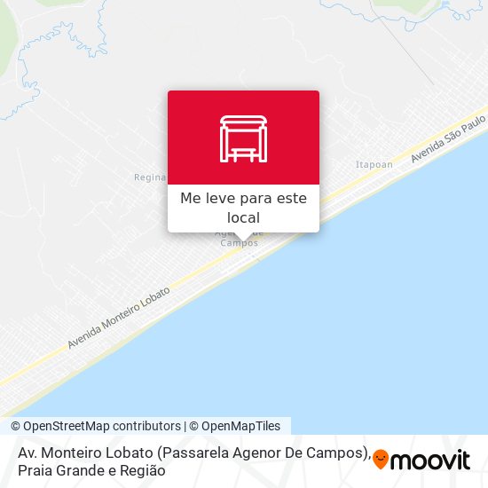 Av. Monteiro Lobato (Passarela Agenor De Campos) mapa