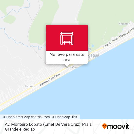 Av. Monteiro Lobato (Emef De Vera Cruz) mapa