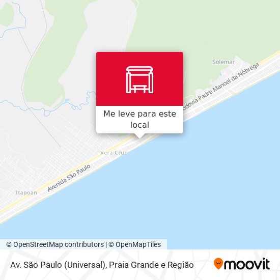 Av. São Paulo (Universal) mapa