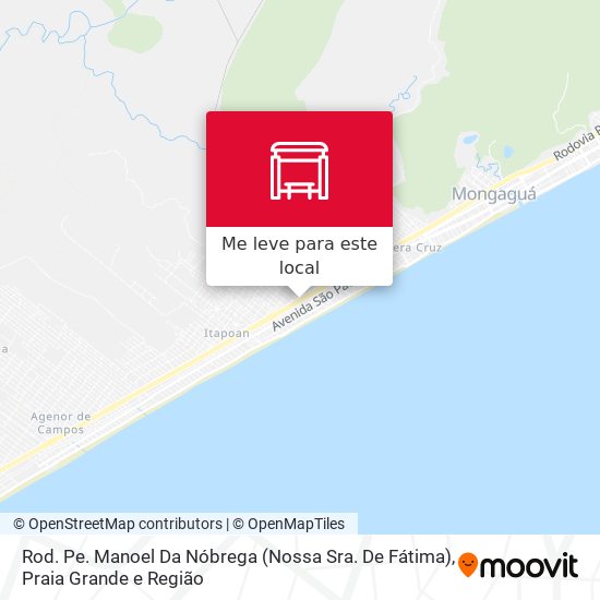 Rod. Pe. Manoel Da Nóbrega (Nossa Sra. De Fátima) mapa
