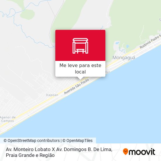 Av. Monteiro Lobato X Av. Domingos B. De Lima mapa