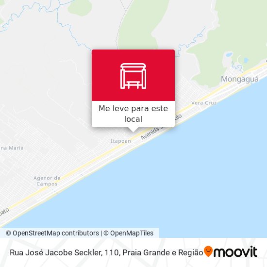 Rua José Jacobe Seckler, 110 mapa