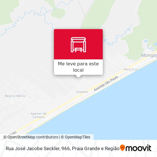 Rua José Jacobe Seckler, 966 mapa