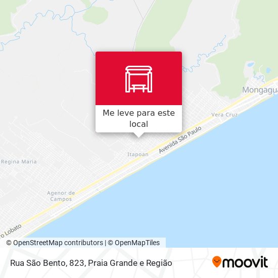 Rua São Bento, 823 mapa