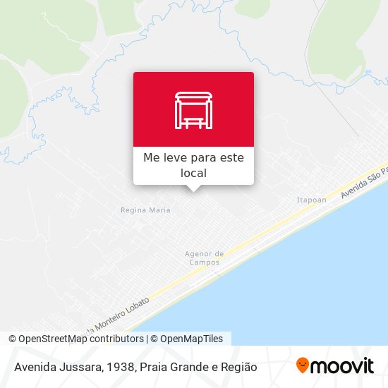 Avenida Jussara, 1938 mapa