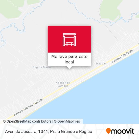 Avenida Jussara, 1041 mapa