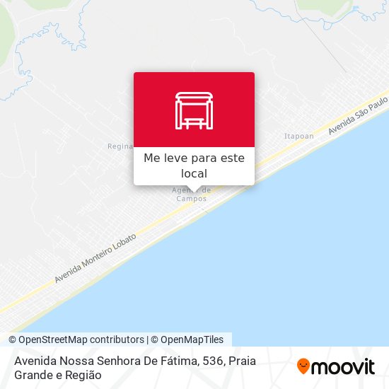 Avenida Nossa Senhora De Fátima, 536 mapa