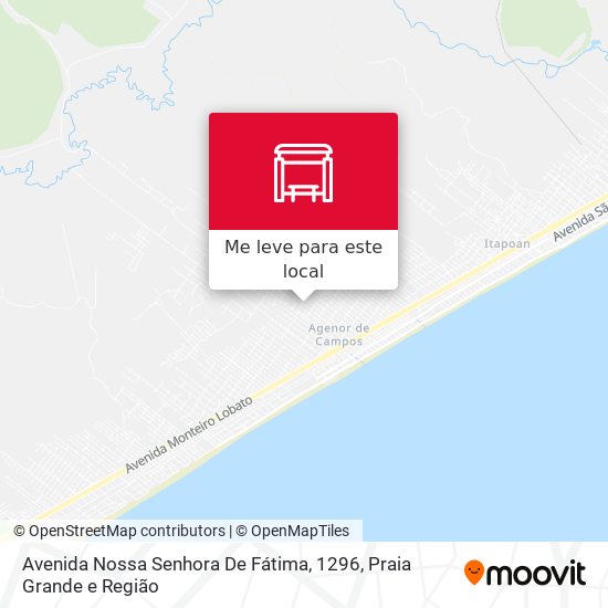 Avenida Nossa Senhora De Fátima, 1296 mapa