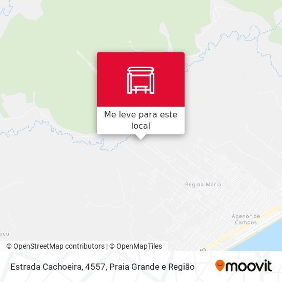 Estrada Cachoeira, 4557 mapa