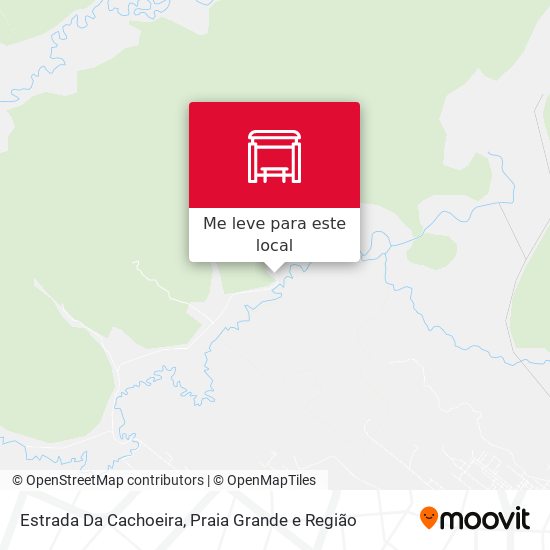 Estrada Da Cachoeira mapa