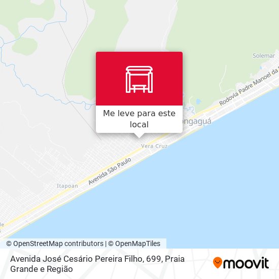 Avenida José Cesário Pereira Filho, 699 mapa