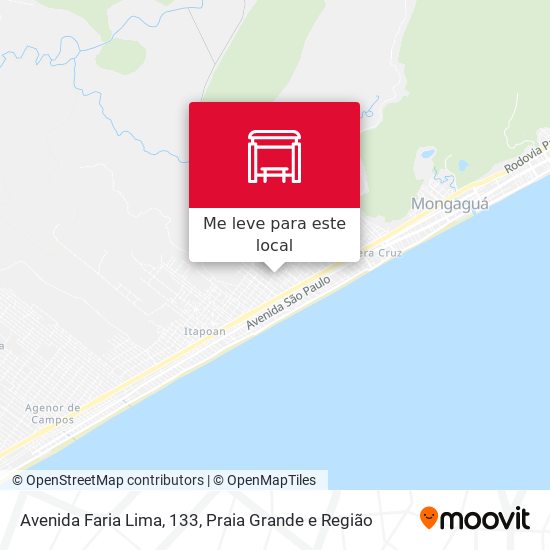 Avenida Faria Lima, 133 mapa