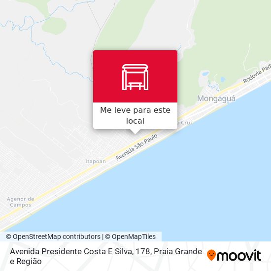 Avenida Presidente Costa E Silva, 178 mapa