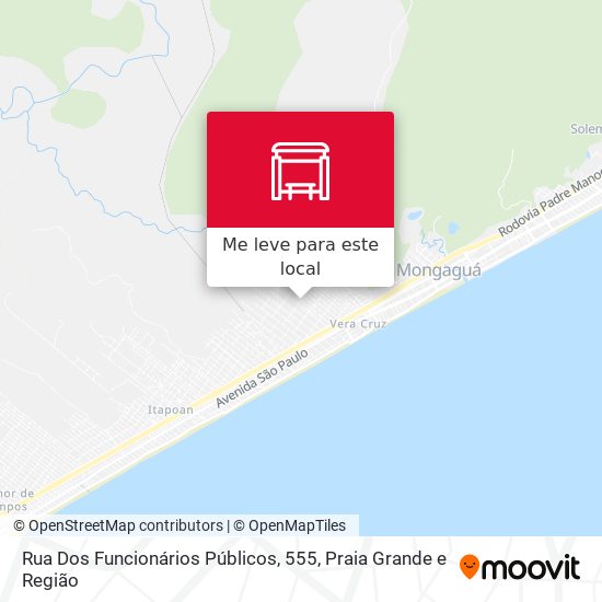 Rua Dos Funcionários Públicos, 555 mapa