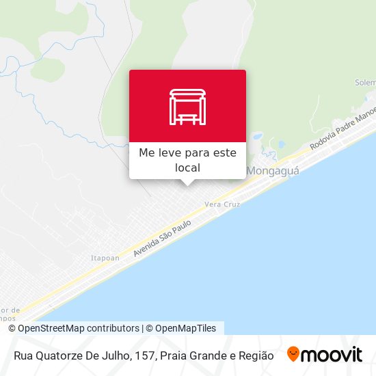 Rua Quatorze De Julho, 157 mapa