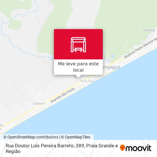 Rua Doutor Luís Pereira Barreto, 389 mapa