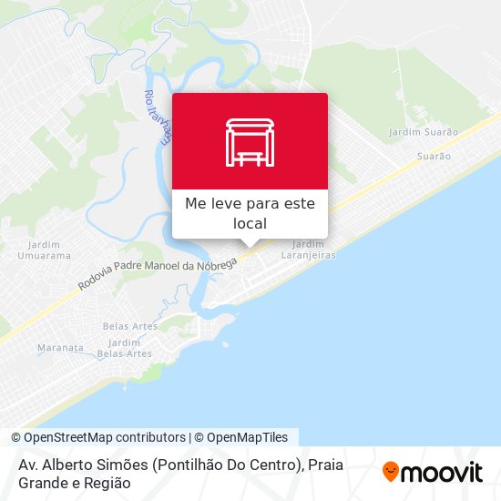 Av. Alberto Simões (Pontilhão Do Centro) mapa