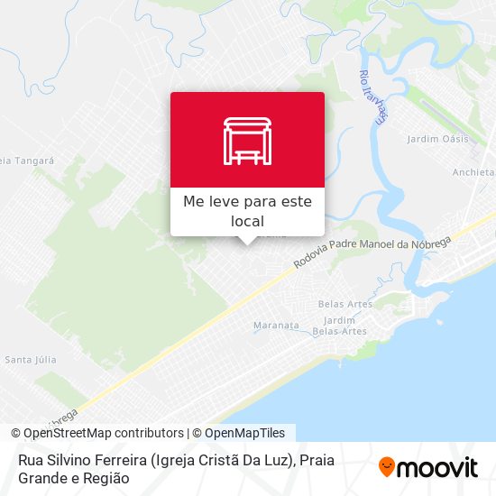Rua Silvino Ferreira (Igreja Cristã Da Luz) mapa