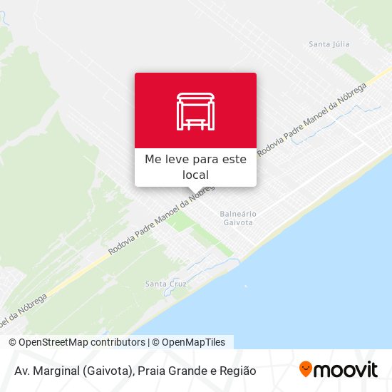 Av. Marginal (Gaivota) mapa