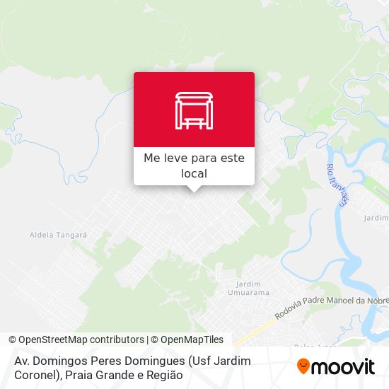 Av. Domingos Peres Domingues (Usf Jardim Coronel) mapa