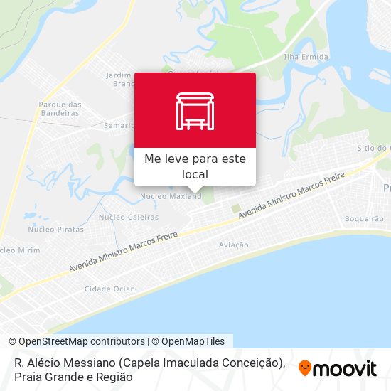 R. Alécio Messiano (Capela Imaculada Conceição) mapa