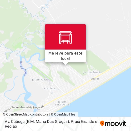 Av. Cabuçu (E.M. Maria Das Graças) mapa