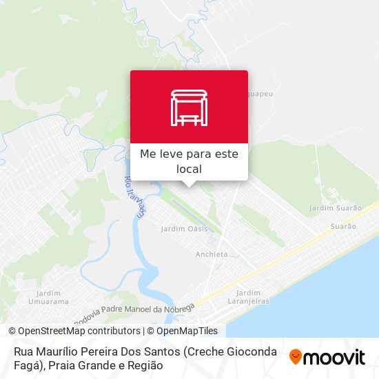 Rua Maurílio Pereira Dos Santos (Creche Gioconda Fagá) mapa