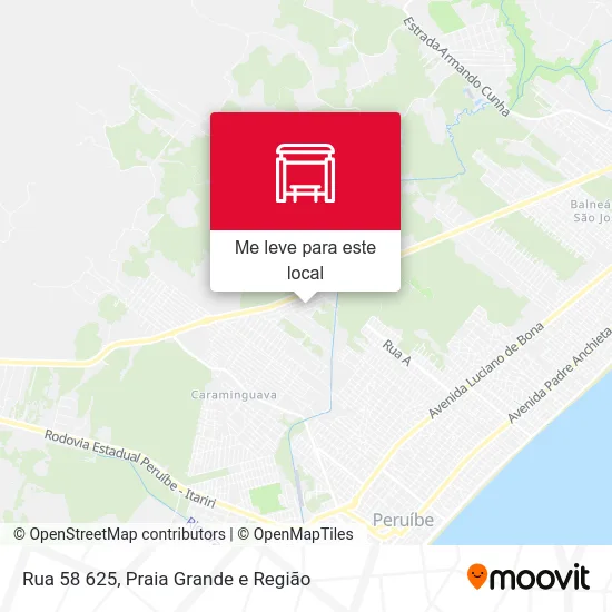 Rua 58 625 mapa