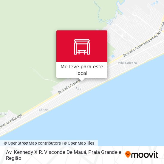 Av. Kennedy X R. Visconde De Mauá mapa
