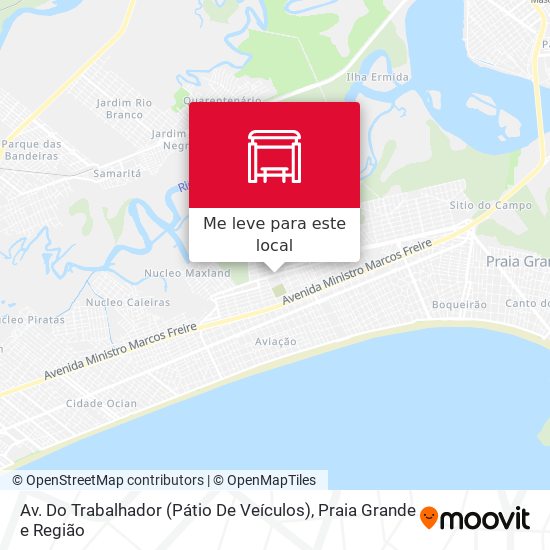 Av. Do Trabalhador (Pátio De Veículos) mapa