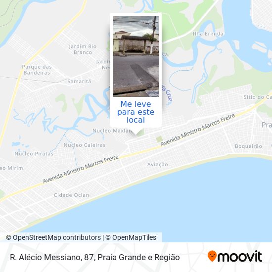 R. Alécio Messiano, 87 mapa