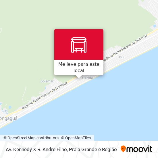 Av. Kennedy X R. André Filho mapa