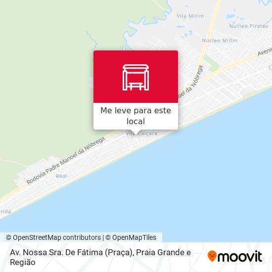 Av. Nossa Sra. De Fátima (Praça) mapa