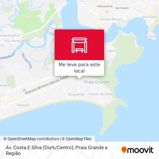 Av. Costa E Silva (Dia% / Centro) mapa