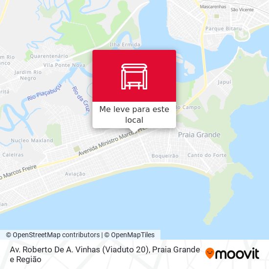 Av. Roberto De A. Vinhas (Viaduto 20) mapa