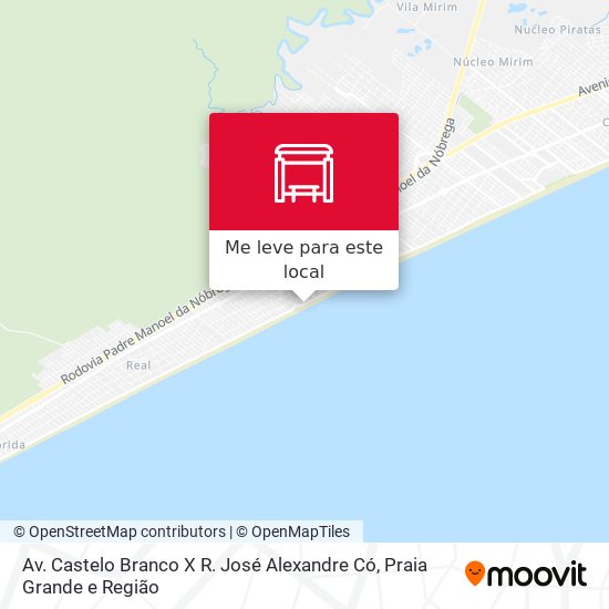 Av. Castelo Branco X R. José Alexandre Có mapa
