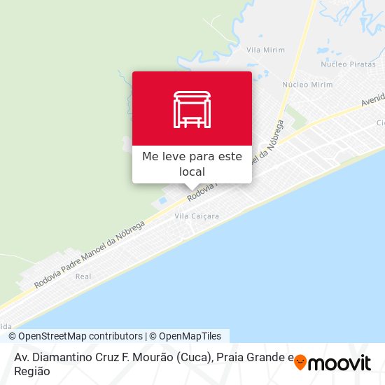 Av. Diamantino Cruz F. Mourão (Cuca) mapa