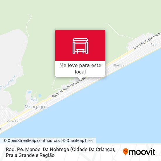 Rod. Pe. Manoel Da Nóbrega (Cidade Da Criança) mapa