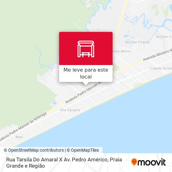 Rua Tarsila Do Amaral X Av. Pedro Américo mapa