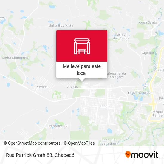 Rua Patrick Groth 83 mapa