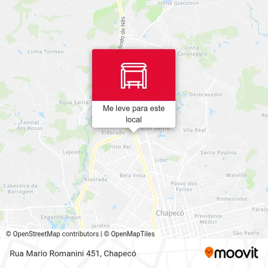 Rua Mario Romanini 451 mapa