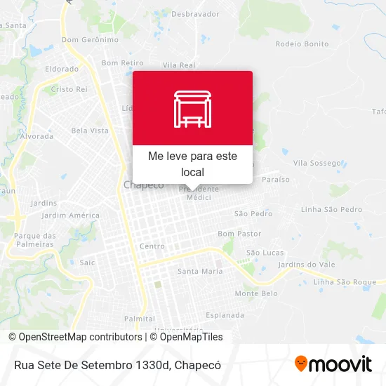 Rua Sete De Setembro 1330d mapa